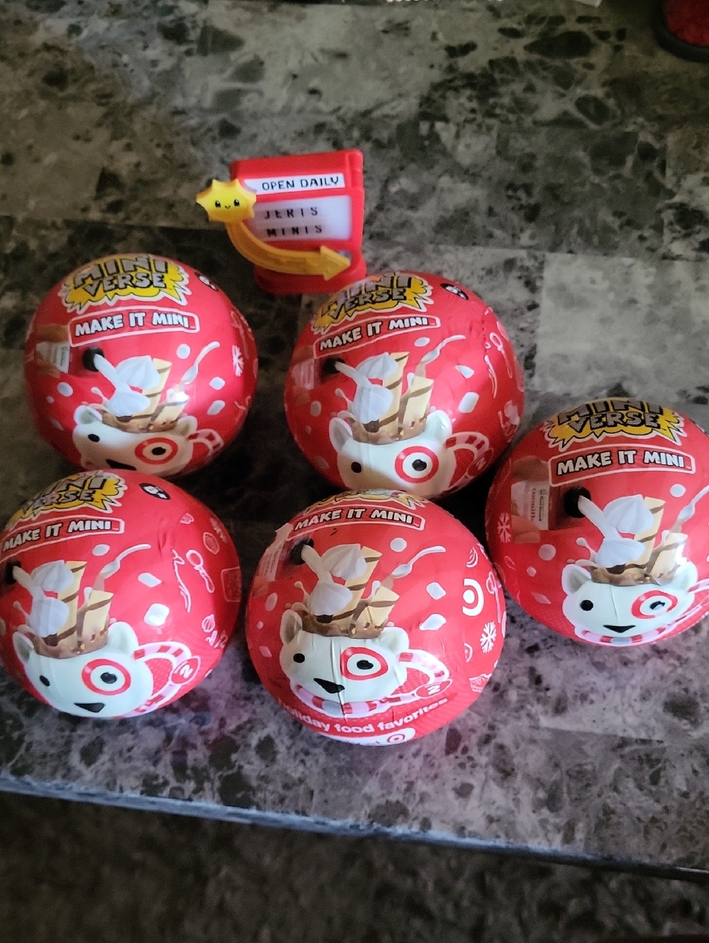 Miniverse Make It Mini Holiday Food Favorites Only At Target - Set Of 5